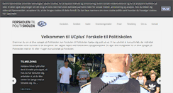 Desktop Screenshot of forskolen.dk